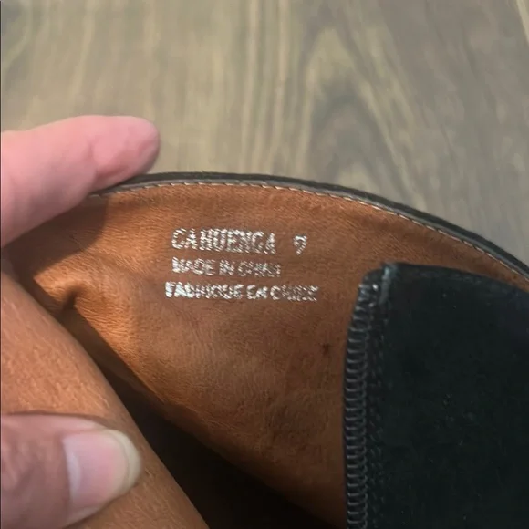 Jeffrey Campbell Black Suede Ankle Booties - Picture 5 of 6